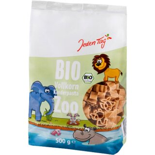 Jeden Tag Bio Vollkorn Kinderpasta Zoo (500g)