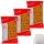 Jeden Tag Fusilli Hartweizen-Nudeln 3er Pack (3x500g Packung) + usy Block