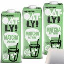 Oatly Oat Drink Matcha 3er Pack (3x1l Packung) + usy Pack