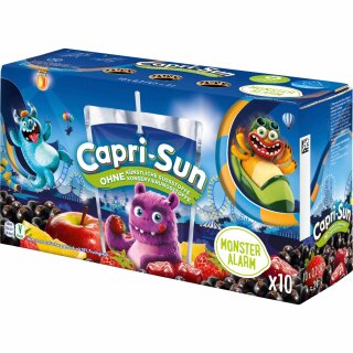 Capri-Sun Monster Alarm (10×200ml Packung) Restposten Sonderpreis MHD 30.09.2024
