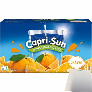 Capri-Sun Orange (10×200ml Packung) + usy Block