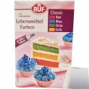 RUF Lebensmittel Farben Classic Rot, Blau, Grün und...
