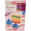 RUF Lebensmittel Farben Classic Rot, Blau, Grün und...