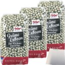 Hofgut Grüne Erbsen 3er Pack (3x500g Beutel) + usy...