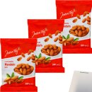 Jeden Tag Mandeln ganz 3er Pack (3x200g Packung) + usy Block
