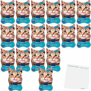 Edeka Herzstücke Feine Pate mit Kabeljau 18er Pack (18x85g Packung) + usy Block