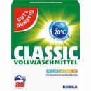 Gut & Günstig Classic Vollwaschmittel 80...