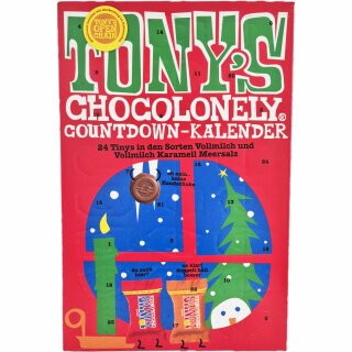 Tonys Chocolonely Countdown Adventskalender (216g Packung)