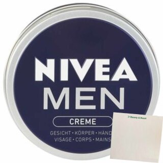 Nivea Men Creme 3er Pack (3x150ml Dose) + usy Block