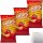 Jeden Tag Geriffelte Chips Paprika 3er Pack (3x200g Packung) + usy Block