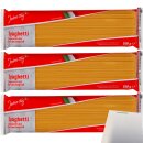 Jeden Tag Spaghetti Hartweizen-Nudeln 3er Pack (3x500g...