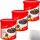 Jeden Tag Trockenpflaumen entsteint 3er Pack (3x500g Packung) + usy Block