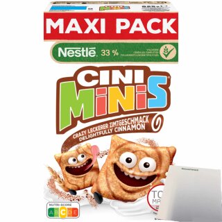 Nestlé Cini Minis Maxi Pack (625g Packung) + usy Block