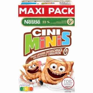 Nestlé Cini Minis Maxi Pack (625g Packung) Restposten Sonderpreis MHD 01.2025