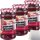 Hofgut Himbeere Fruchtaufstrich 3er Pack (3x250g Glas) + usy Block