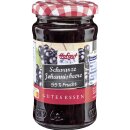 Hofgut Schwarze Johannisbeere Fruchtaufstrich 3er Pack (3x250g Glas) + usy Block