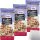 Hofgut Cookies Double Choc 3er Pack (3x200g Packung) + usy Block