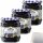 Mühlhäuser Pflaumenmus 3er Pack (3x225g Glas) + usy Block