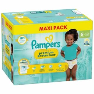 Pampers Premium Protection Gr6 13+kg Extra Larg (70St Packung)
