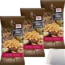 Hofgut Erdnussflips 3er Pack (3x200g Beutel) + usy Block