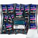 Hitschies fruit gum, acidic spider legs, cola