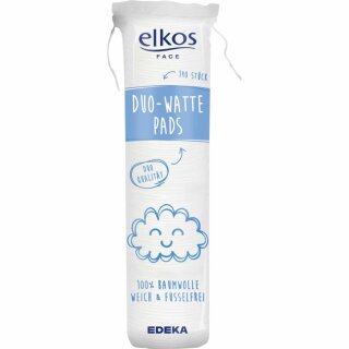 Elkos Duo-Wattepads (140St Packung)