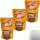 Lorenz Saltletts Crunchy Bites Honey Mustard Style 3er Pack (3x100g Packung) + usy Block