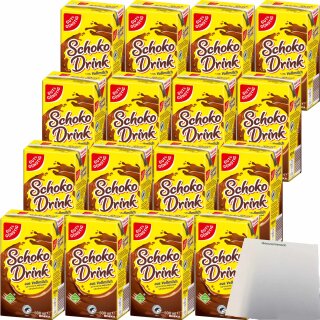 G&G H-Schokodrink 3,5% 16er Pack (16x500ml Packung) +  usy Block