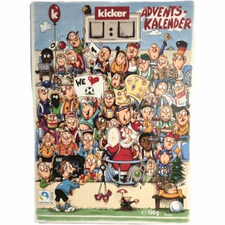 Kicker Adventskalender (100g Packung)