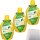 Jeden Tag Bio Zitronen Würzmittel 3er Pack (3x0,2l Flasche) + usy Block
