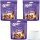 Milka Mini Cookies 3er Pack (3x110g Packung) + usy Block