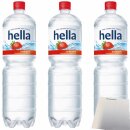hella near water Erdbeere 3er Pack (3x1,5l Flasche) + usy...