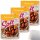 Seeberger Soft-Datteln 3er Pack (3x200g Packung) + usy Block
