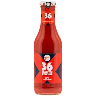 Werder Curry36 Tomatenketchup (500ml Flasche)