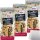 Hofgut Cookies Nougatelli 3er Pack (3x200g Packung) + usy Block