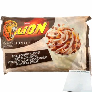 Lion Mix-In Knusprige Stücke (400g Beutel) + usy Block