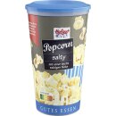 Hofgut Popcorn salzig Becher 3er Pack (3x45g Becher) + usy Block