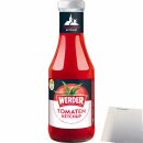 Werder Tomaten Ketchup (450ml Flasche) + usy Block