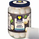 EDEKA Silberzwiebeln 3er Pack (3x320g Glas) + usy Block