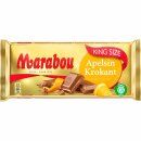 Marabou Apfelsine Krokant 3er Pack (3x220g Tafel) + usy...