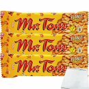 Mr.Tom Peanuts 3er Pack (3x40g Riegel) + usy Block