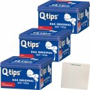 Q-Tips Pflegestäbchen/Wattestäbchen 3er Pack...