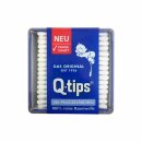 Q-Tips Pflegestäbchen/Wattestäbchen 3er Pack (3x206 Stäbchen) + usy Block