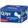 Q-Tips Pflegestäbchen/Wattestäbchen 3er Pack (3x206 Stäbchen) + usy Block