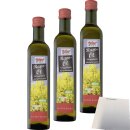 Hofgut Rapsöl 3er Pack (3x500ml Flasche) + usy Block
