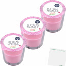 G&G Duftglas Magnolie Duftkerze 3er Pack (3x1Stk...
