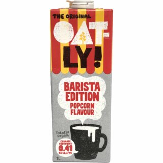 Oatly Barista Edition Popcorn Flavour (1L Packung)
