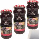 Hofgut Heidelbeeren 3er Pack (3x580ml Glas) + usy Block