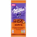 Milka Extra Karamell Salz Mandel 3er Pack (3x 14x190g) Tafel VPE + usy Block