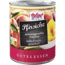 Hofgut Pfirsiche halbe Frucht gezuckert 3er Pack (3x850ml...